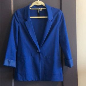 Oversized Blue H&M Blazer size 4